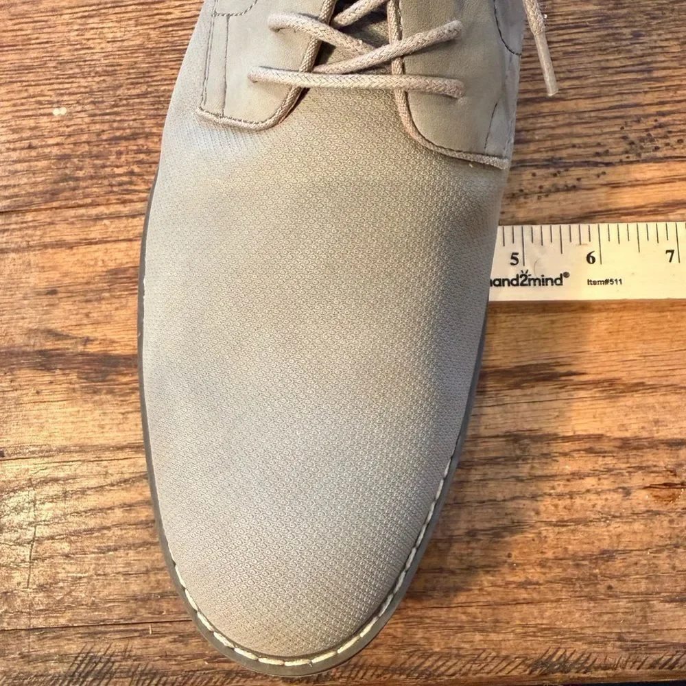 Goodfellow & Co Men’s Gray Lace-Up Derby/Oxford Dress Shoes Size 13 NWT